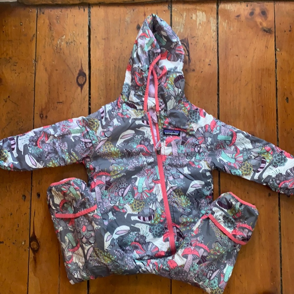 Patagonia girls 12 month bunting